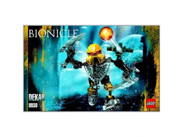 Lego Bionicle - Matoran of Mahri Nui - 8930 Dekar kszlet