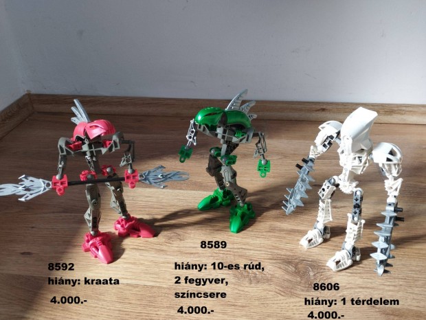 Lego Bionicle kszletek, tbbfle