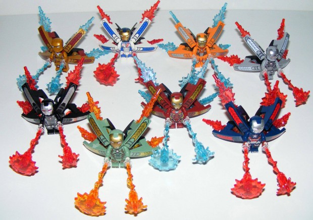 Lego Bossz��ll�k Vasember Ironman figur�k Ultimate Iron Man 8db