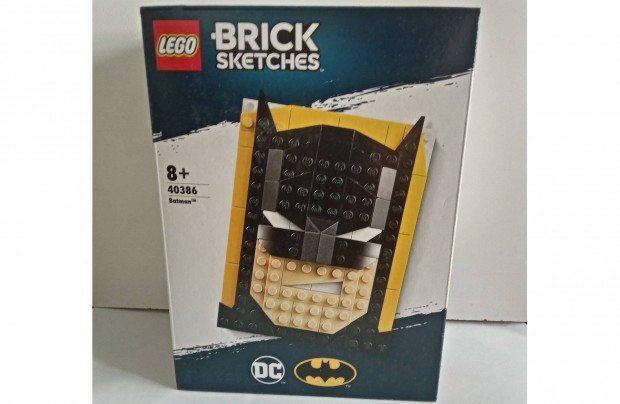 Lego Brick Skecthes 40386 - Batman, j