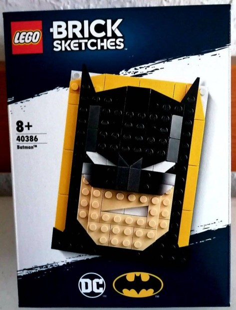 Lego Brick Sketches 40386 Batman j, bontatlan