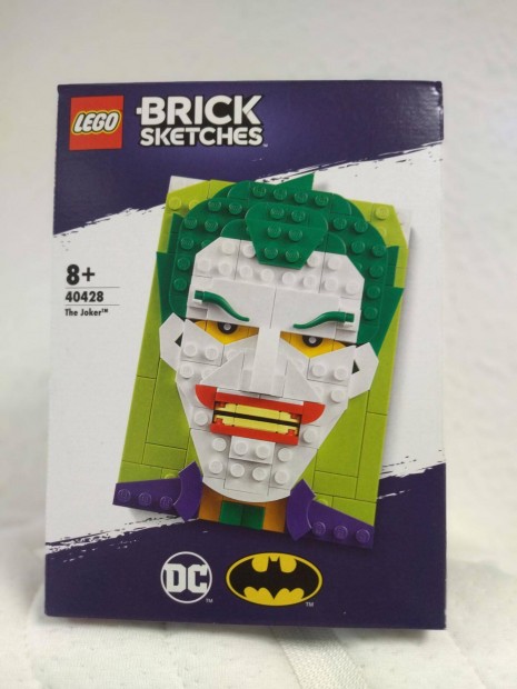 Lego Brick Sketches 40428 Joker j, bontatlan