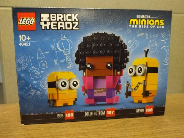 Lego Brickheadz 40421 Bob, Belle Bottom, Kevin j, bontatlan