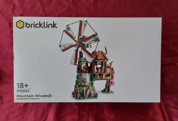 Lego Bricklink 910003 Mountain Windmill lego, j, bontatlan