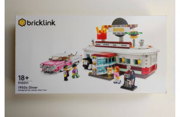 Lego Bricklink 910011 - 1950s Diner - j, bontatlan