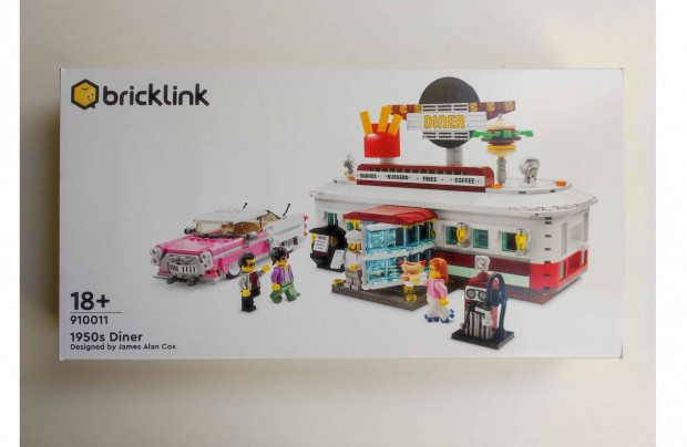 Lego Bricklink 910011 - 1950s Diner - j, bontatlan