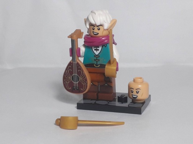 Lego CMF Dungeons & Dragons 71047 Elf Bard Minifigura 2024