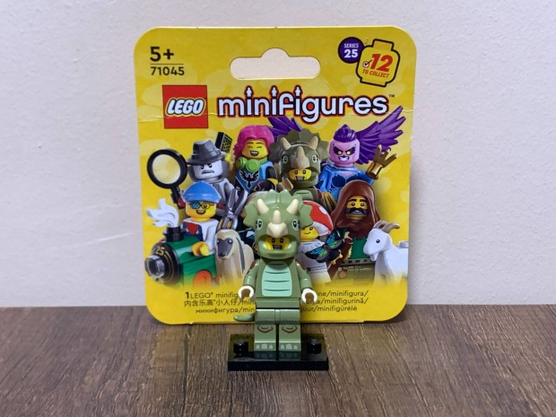 Lego CM Series 25 minifigura - Triceratops (col25-7) (71045)