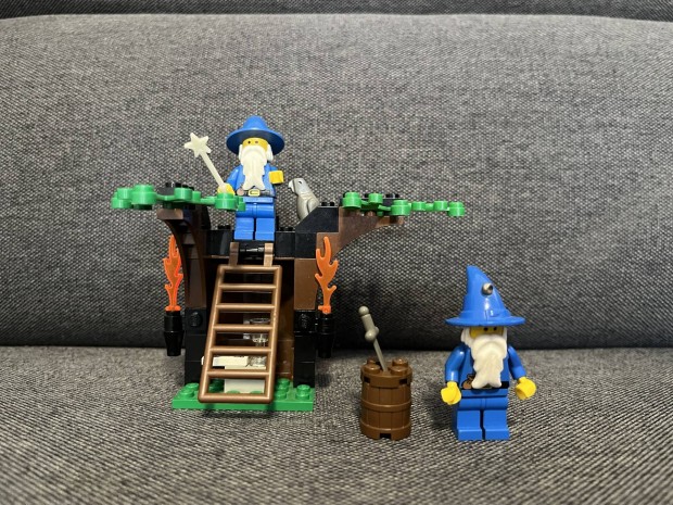 Lego Castle 6020 Magic Shop, wizard, varázsló kulcstartó