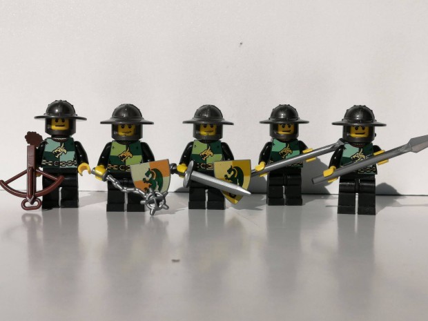Lego Castle kompatibilis dragon knights katona, figura csapat j! (3)