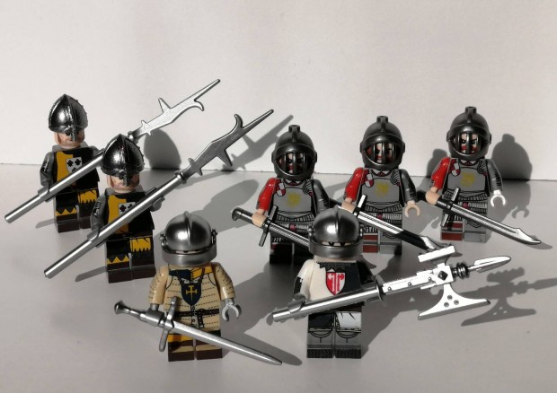 Lego Castle kompatibilis kzpkori angol katona, figura csapat j!