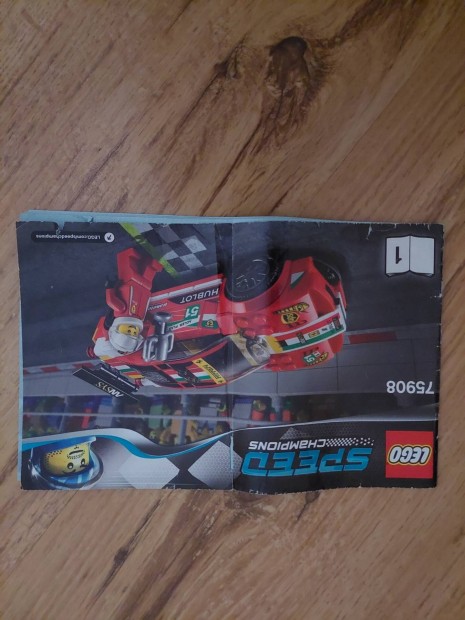 Lego Champions Ferrari 2 az 1- ben 75908/75899