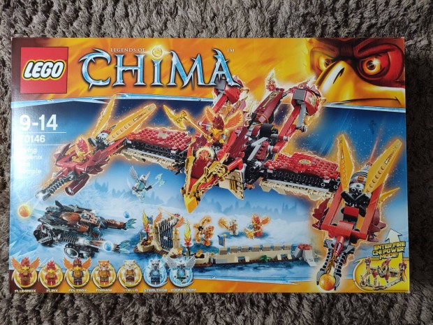 Lego Chima 70146 - Repl Fnix Tz Templom - j, bontatlan - Ritka!