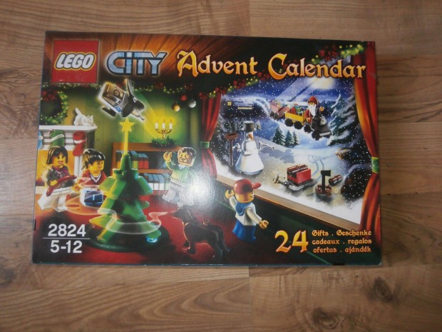 Lego City 2824 Advent Calendar Bontatlan