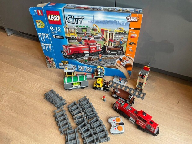 Lego City 3677 Lego 3677 vonat vasut szett Lego tehervonat szett