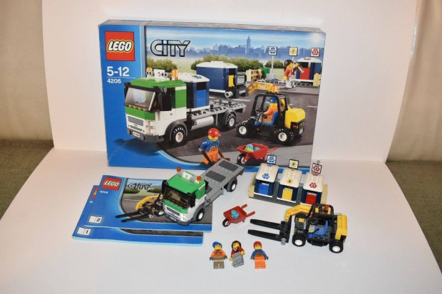 Lego City 4206 (Hulladékgyűjtő autó)