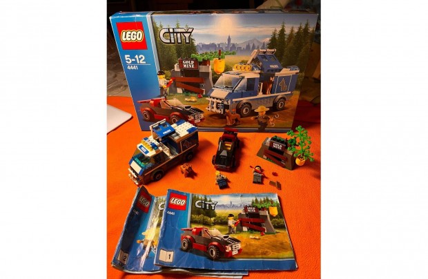 Lego City 4441 Rendrkutys furgon