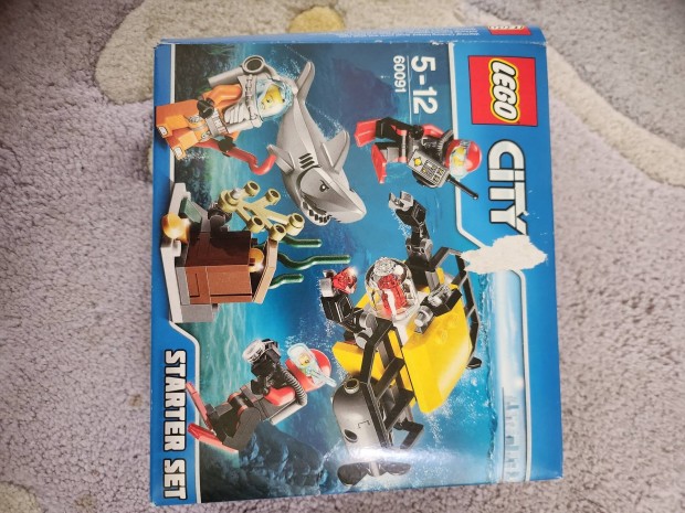 Lego City 60091 cpa, tengeralattjar