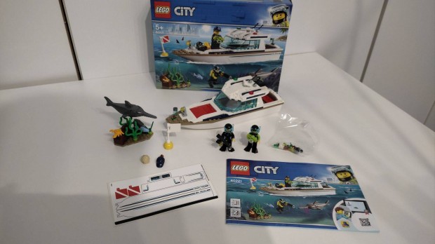 Lego City 60221 - Bvrjacht - dobozos, jszer