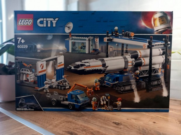 Lego City 60229 Rakéta összeszerelés és szállítás,bontatlan