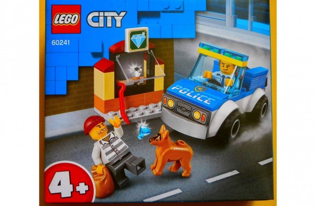 Lego City 60241 Kutys rendri egysg - j, bontatlan