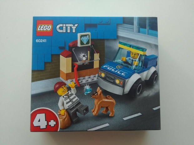 Lego City 60241 Kutys rendri egysg j bontatlan