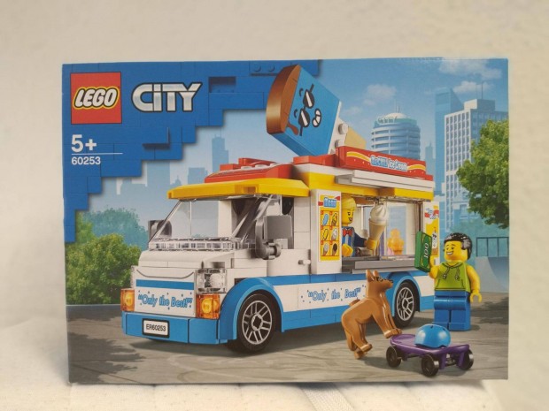 Lego City 60253 Fagylaltos kocsi j, bontatlan
