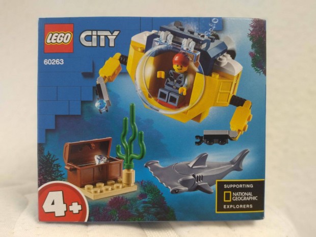 Lego City 60263 ceni mini-tengeralattjr j, bontatlan