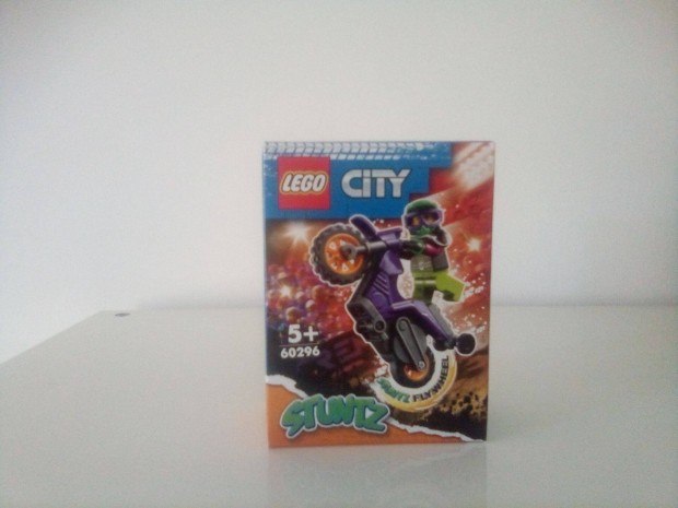 Lego City 60296 Wheelie Kaszkadr