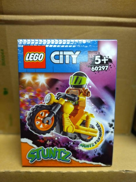 Lego City 60297 Demolition kaszkadr motorkerkpr j, bontatlan