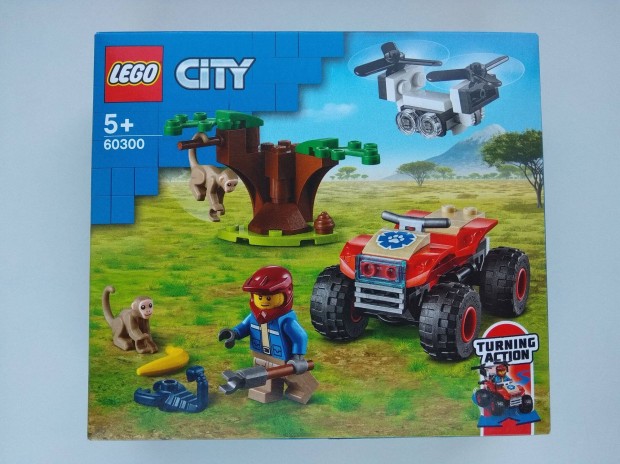 Lego City 60300 Vadvilgi ATV majom ment jrm bontatlan j