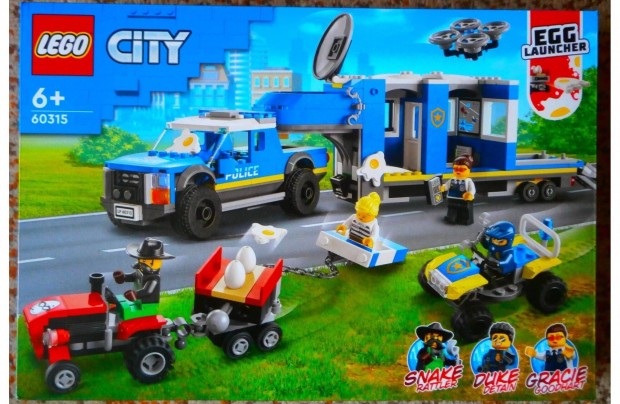 Lego City 60315 Rendrsgi mobil parancsnoki kamion - j, bontatlan