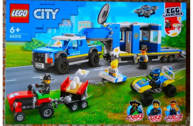 Lego City 60315 Rendrsgi mobil parancsnoki kamion - j, bontatlan