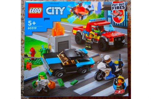 Lego City 60319 Tzolts s rendrsgi hajsza - j, bontatlan
