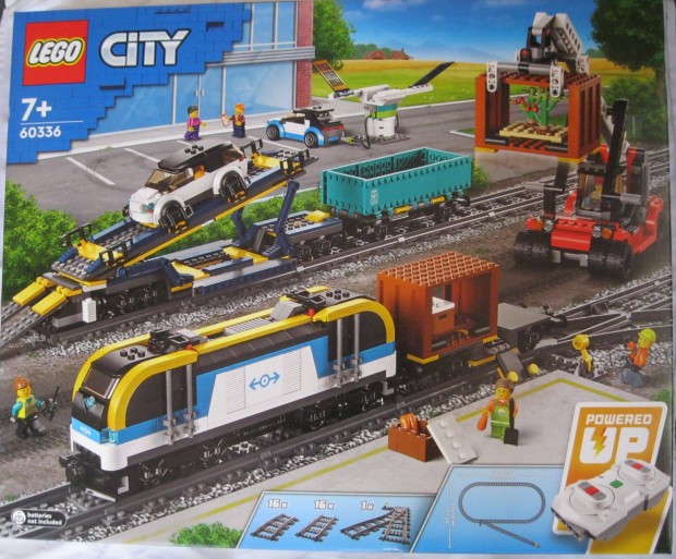 Lego City 60336 vonat tehervonat