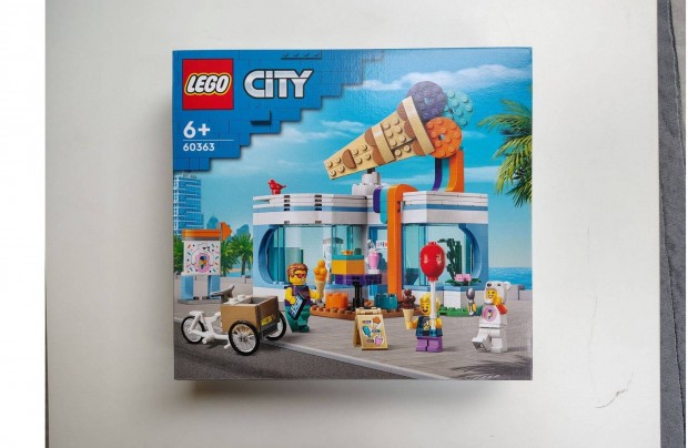 Lego City 60363 - Fagylaltoz - j, bontatlan