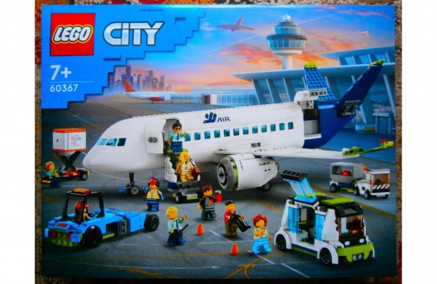 Lego City 60367 Utasszllt replgp - j, bontatlan