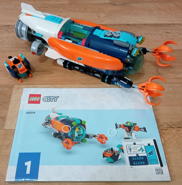 Lego City 60379 Deep-Sea Explorer Submarine kszletbl tengeralattjr