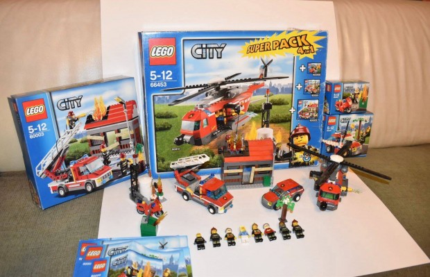 Lego City 66452 (Tűzoltó superpack 4 az 1-ben)