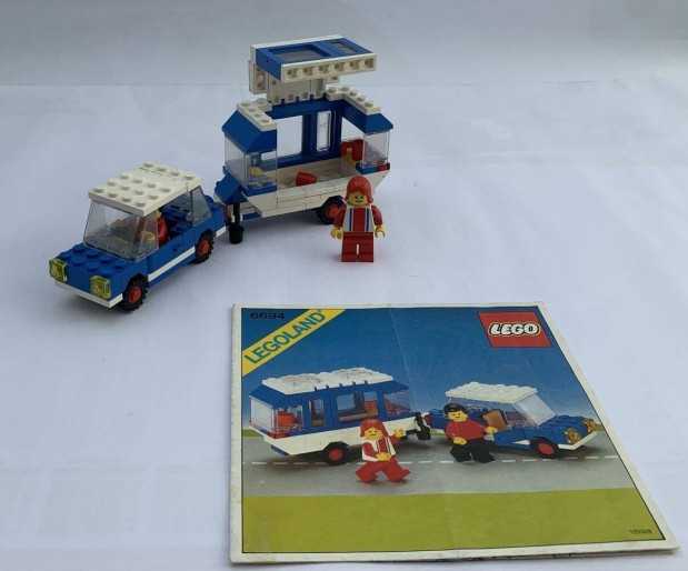 Lego City 6694 - Car with Camper