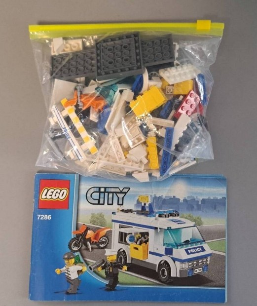 Lego City 7286 Rendr fogolyszlltmny aut