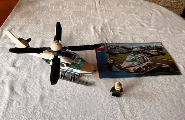 Lego City 7741 Rendrsgi helikopter
