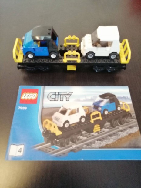 Lego City 7939 hasznlt kszletbl auto szllt vagon