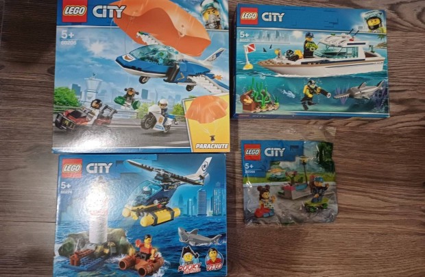 Lego City Csomagok, 60208, 60274, 60221, 30588