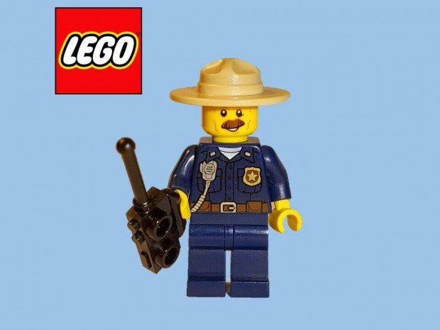 Lego City Mountain Police - Rendrtiszt minifigura (60174)