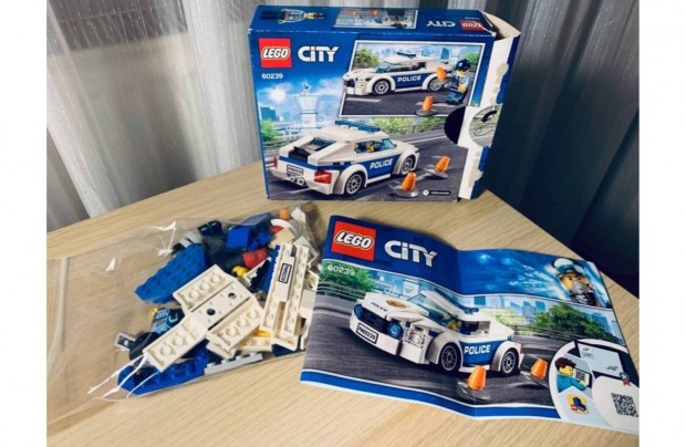 Lego City Police 60239 - Rendrsgi jrrkocsi