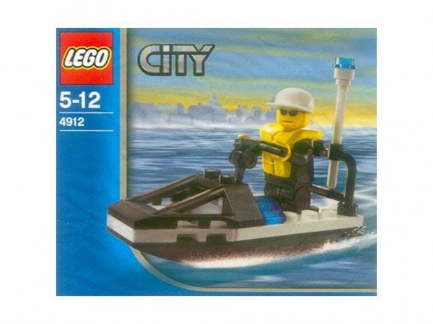 Lego City Police - 4912 Rendr Jet Ski kszlet