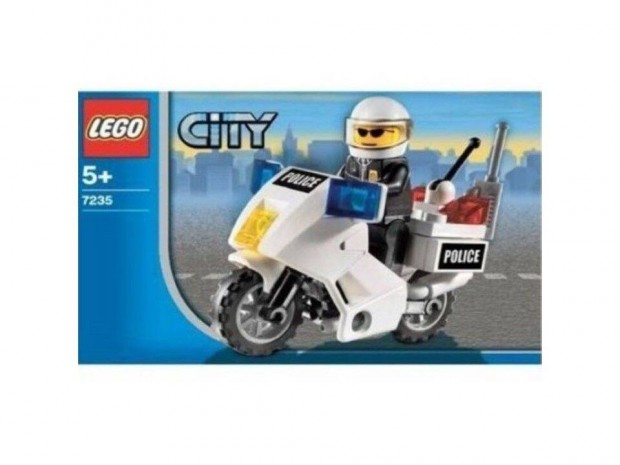 Lego City Police - 7235 Rendrmotoros kszlet