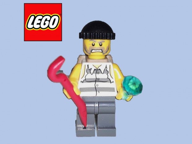 Lego City Police - Bandita minifigura