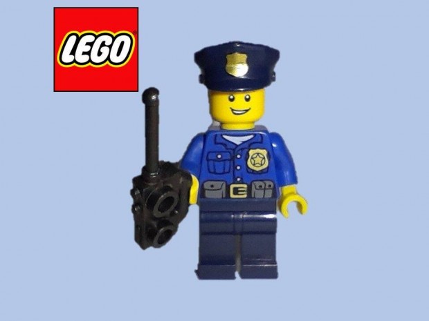 Lego City Police - Rendrtiszt minifigura